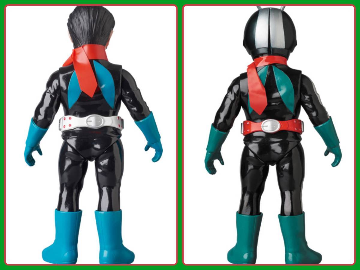 メディコム・トイ×東映レトロソフビ☆仮面ライダー旧1号（本郷猛
