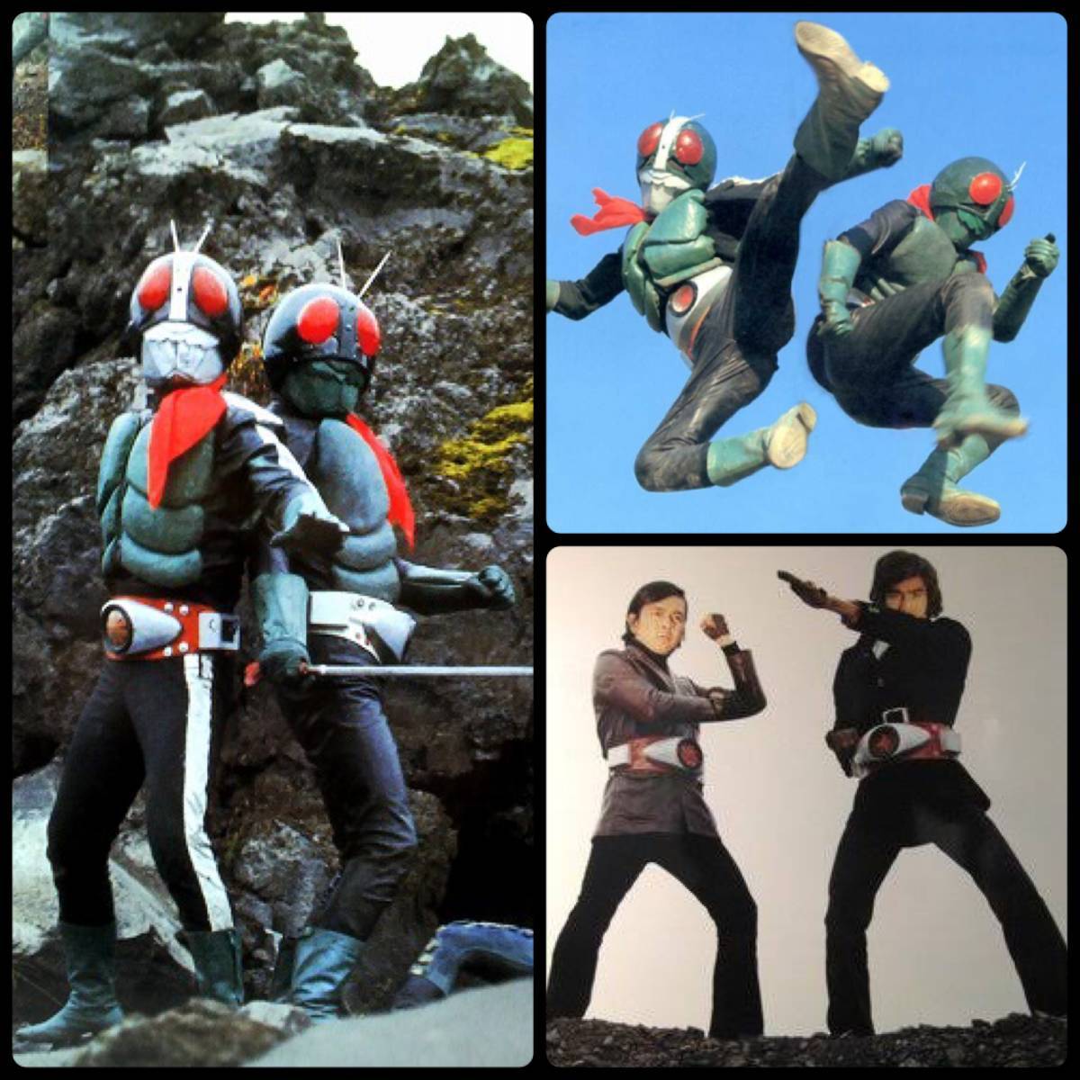 メディコム・トイ×東映レトロソフビ☆仮面ライダー旧1号（本郷猛