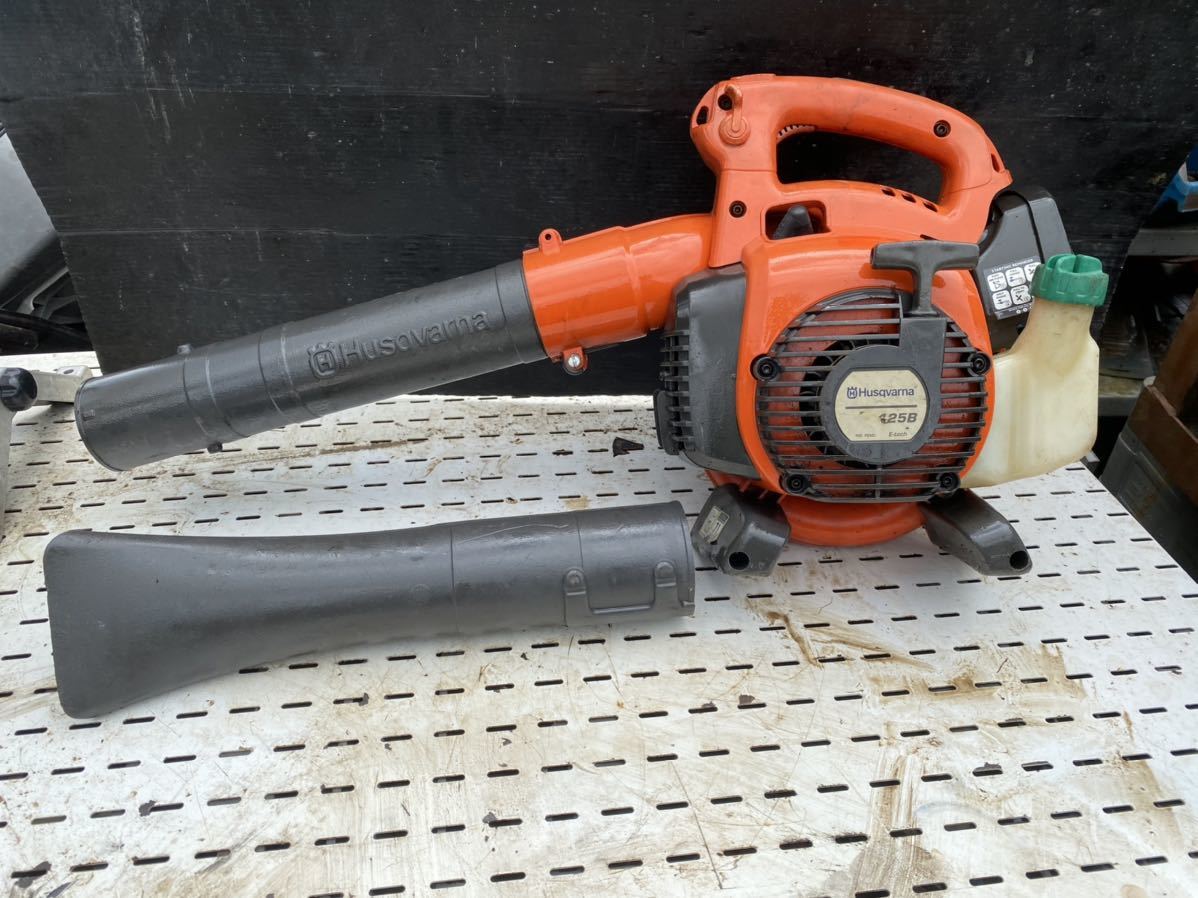 エンジンブロアー故障修理Husqvarna125B修理 125B ハスクバーナ 