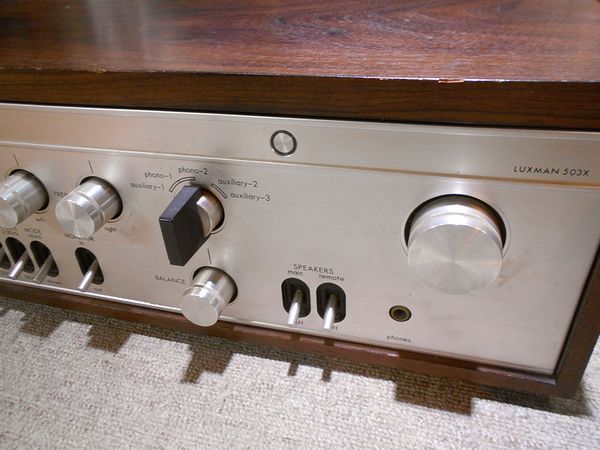☆LUXMAN SQ503X プリメインアンプ ジャンク☆ 【公式通販】