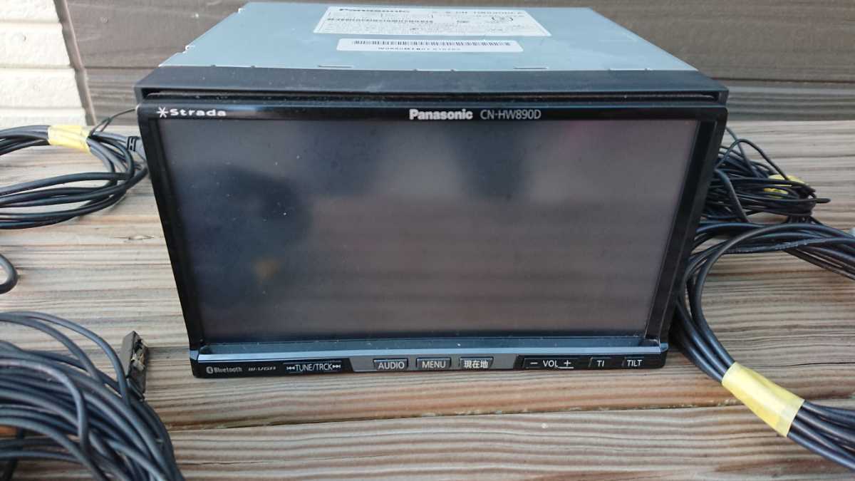 パナソニック スバル 純正オプションPanasonic ストラーダ CN-HW890D