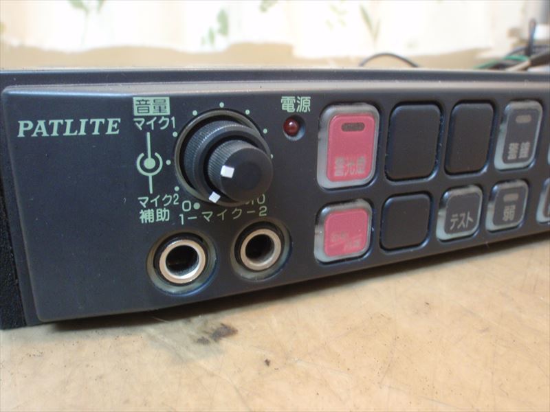 パトライト PATLITE サイレンアンプ SAP-500BWK-G パトライト PATLITE