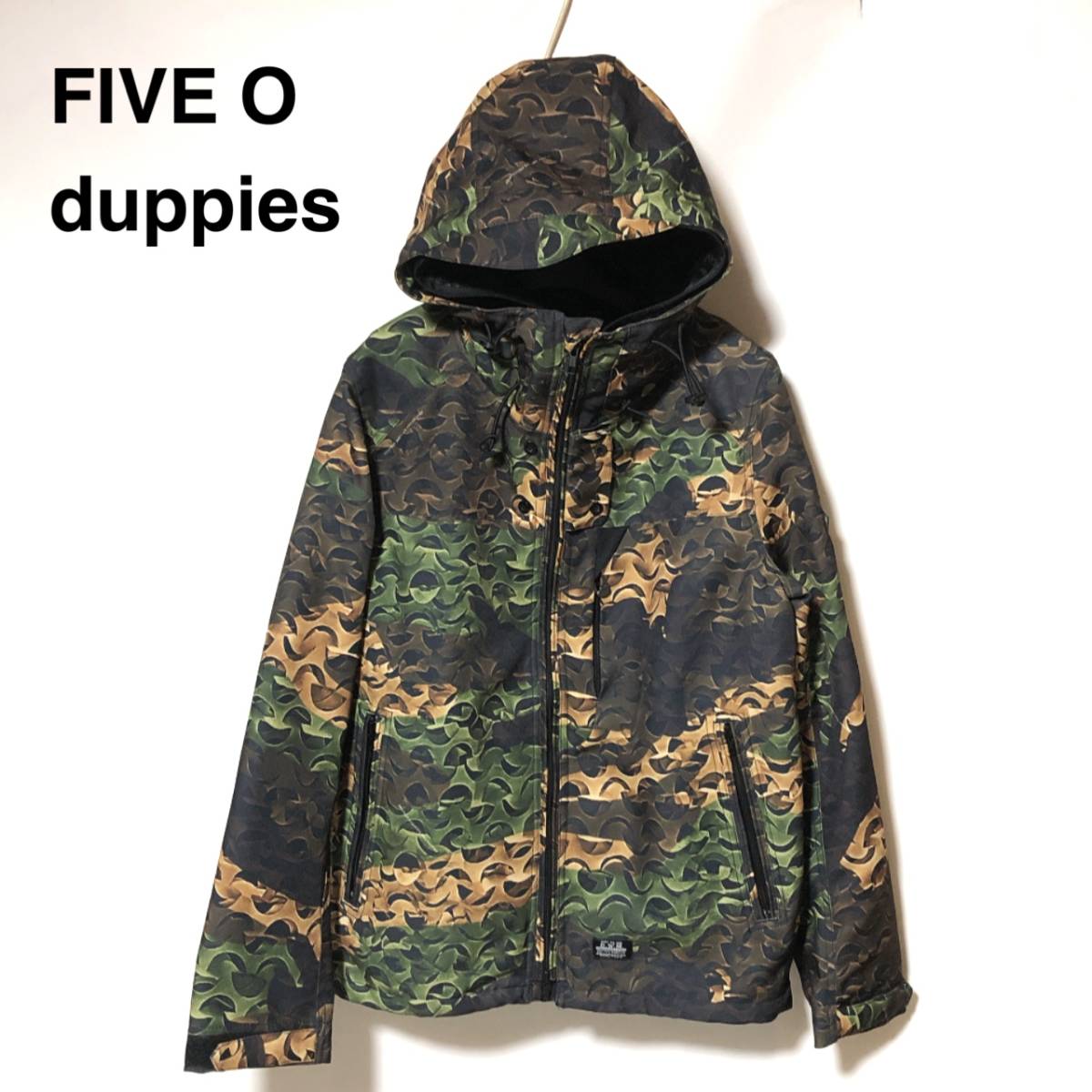 FIVE-O DUPPIES カモフラジャケット パーカー L 卍ライン 【公式通販】
