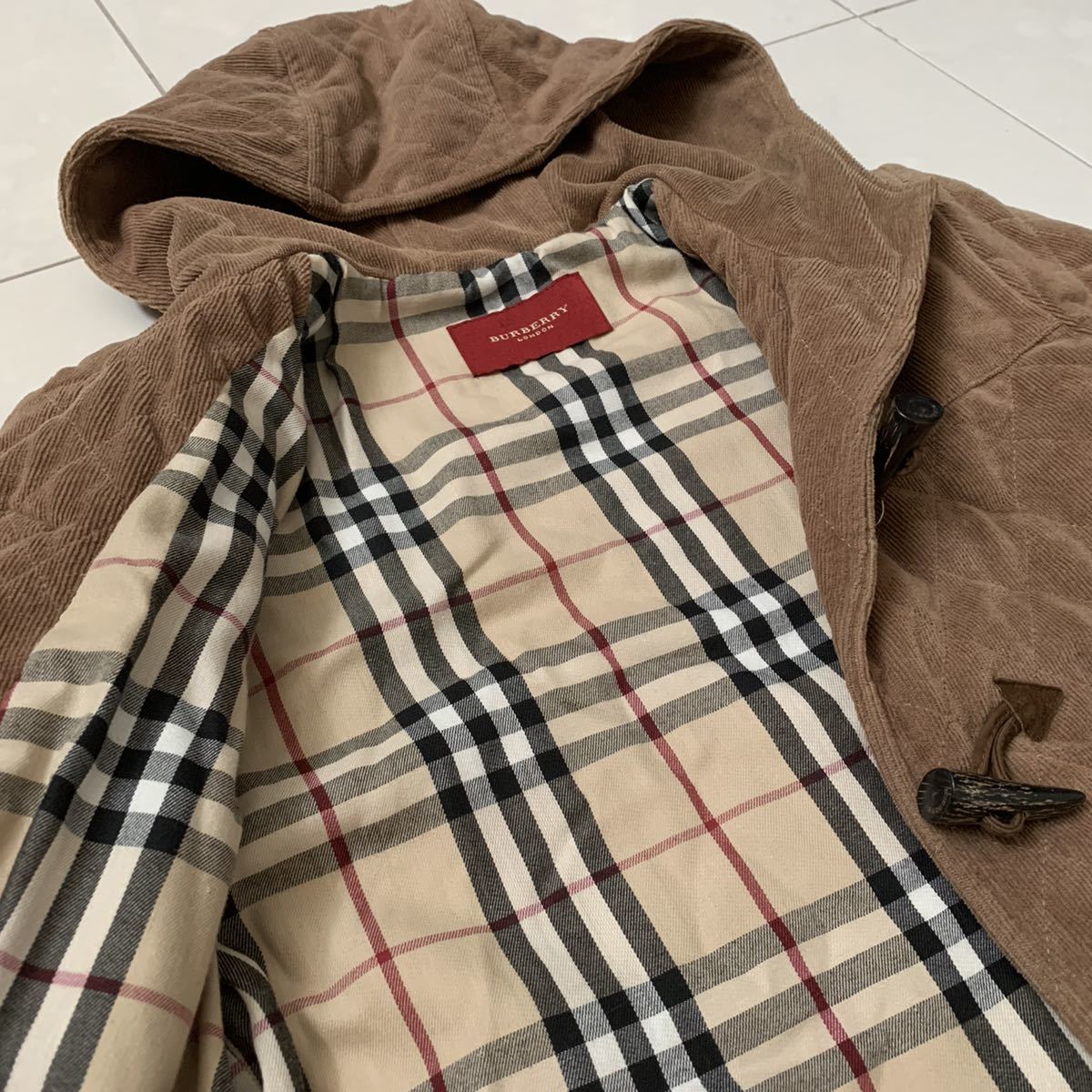 BURBERRY ダッフルコート バーバリー BLUE LABEL - 0 バーバリーブルー