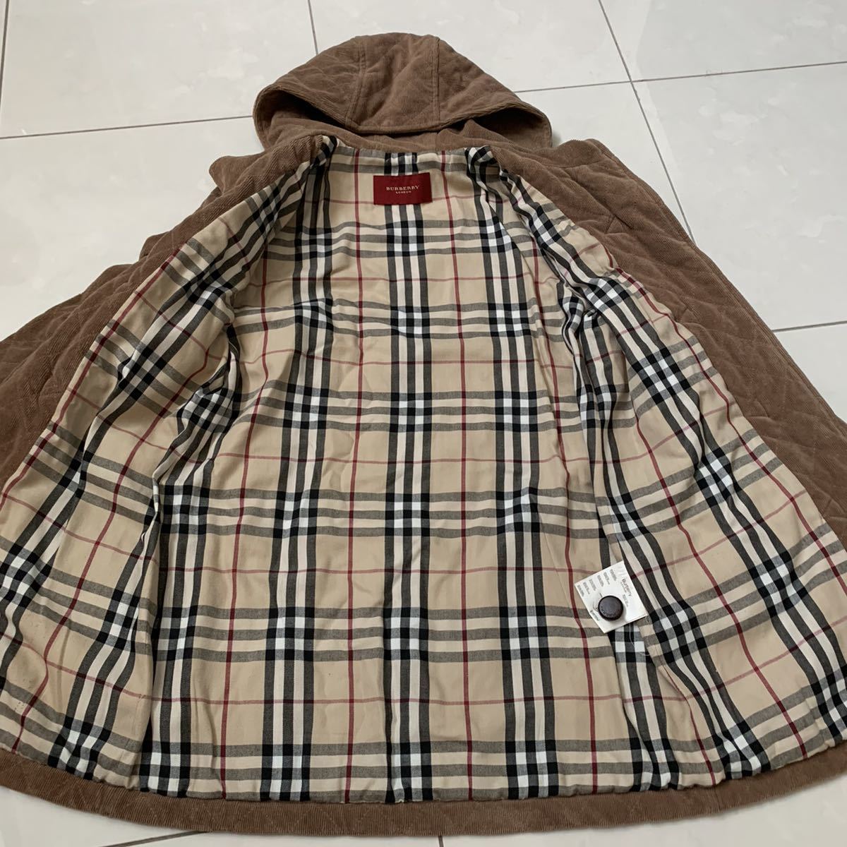 BURBERRY ダッフルコート バーバリー BLUE LABEL - 0 バーバリーブルー