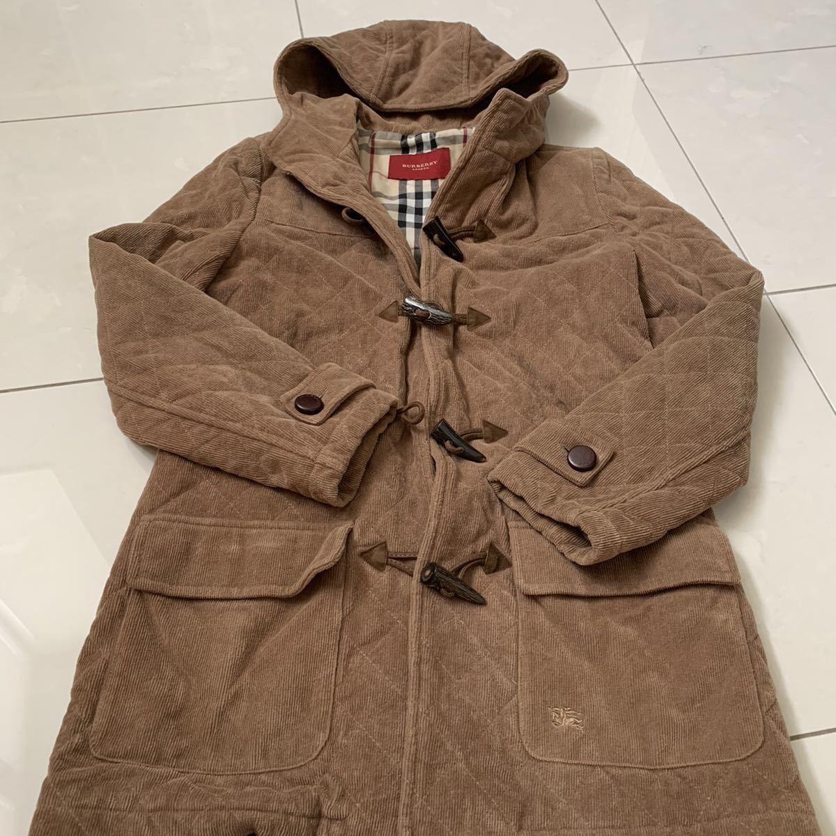 BURBERRY ダッフルコート バーバリー BLUE LABEL - 0 バーバリーブルー