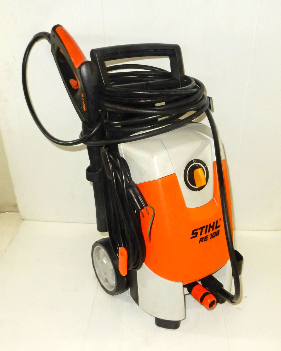 STIHL スチール 高圧洗浄機 RE108 美しい 商品 中古 工具、DIY用品