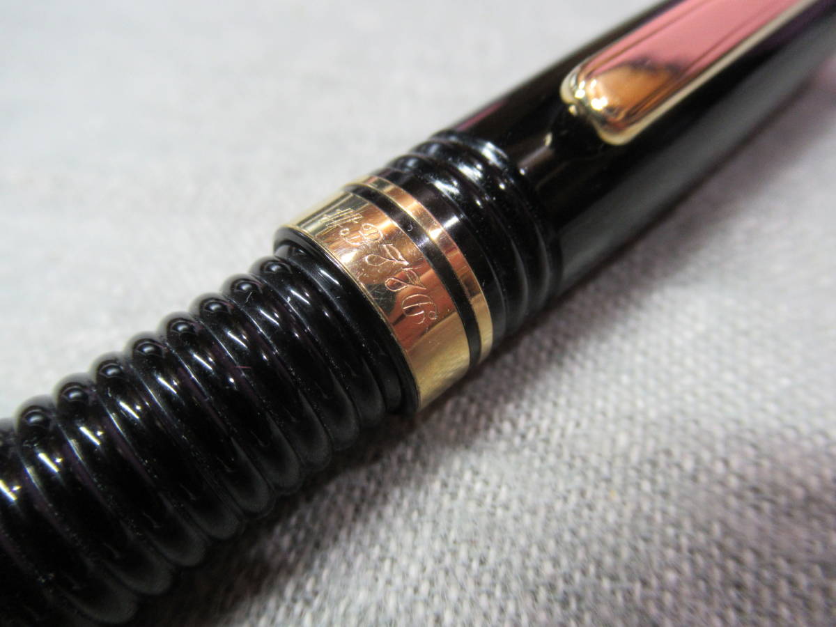 ギャザード #3776 万年筆 PLATINUM 14K プラチナ万年筆 プラチナ