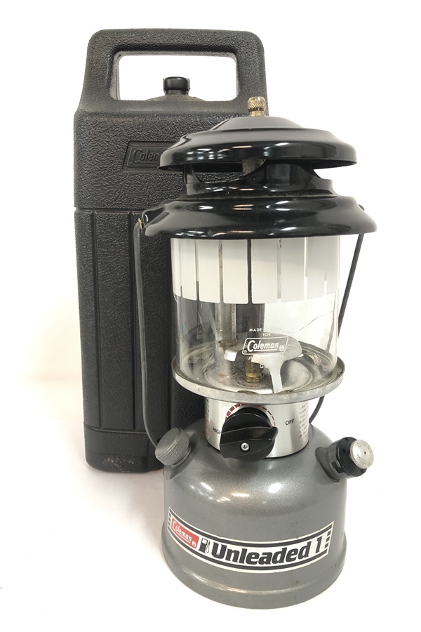(未使用新品)コールマン282ガソリンランタン1993年3月製造 東京)Coleman コールマン Model 282・285 93年3月製 Unleaded ツー