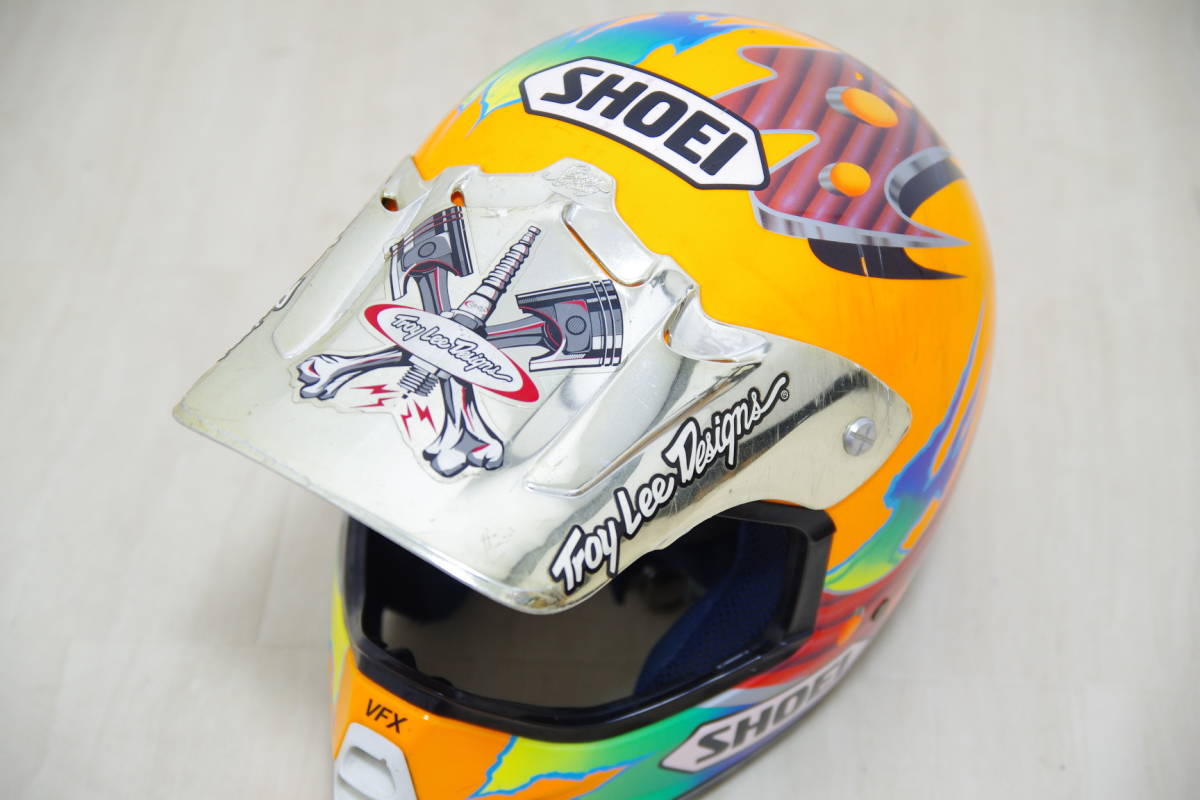 SHOEI VFX Troy Lee Designs ヘルメット Lサイズ SHOEI Troy Lee designs トロイリーデザイン VFX Lサイズ オフロード