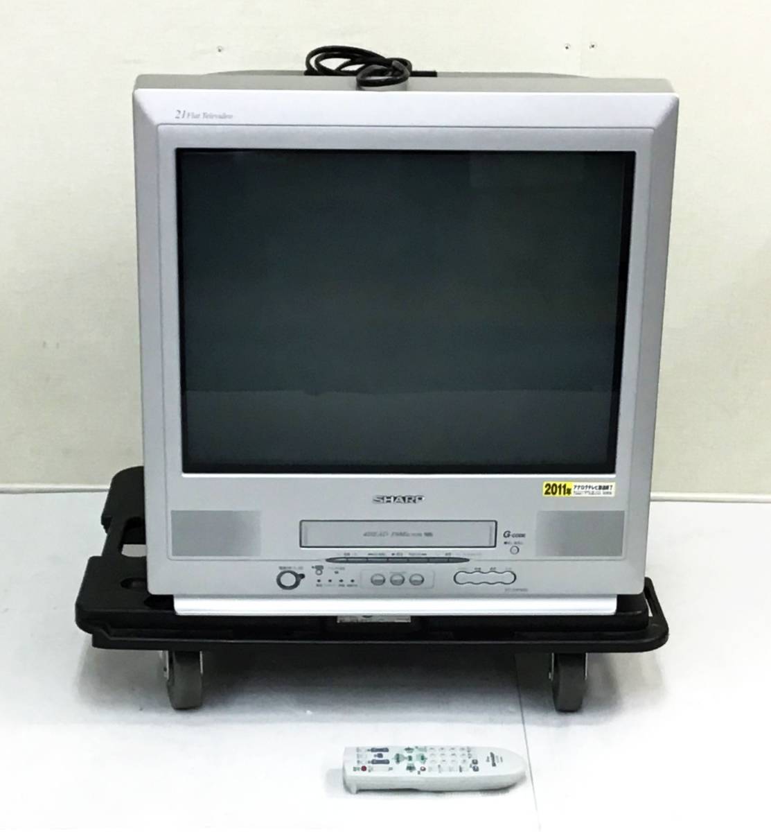 5768□動作品 SHARP テレビデオ デュエット VT-21FN20 2006年製
