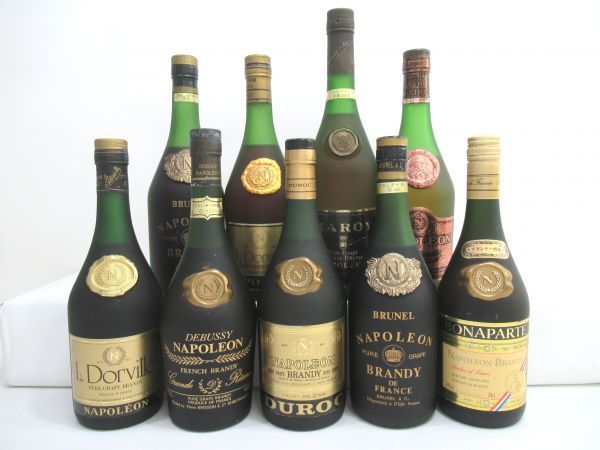 本物の新品です 古酒 1円~スタート 9本セット フレンチ ブランデー 本物の新品です 古酒 1円~スタート 9本セット フレンチ ブランデー