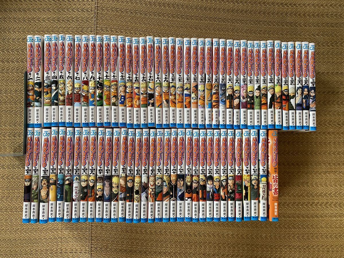 NARUTO ナルト 全巻セット 皆の書つき