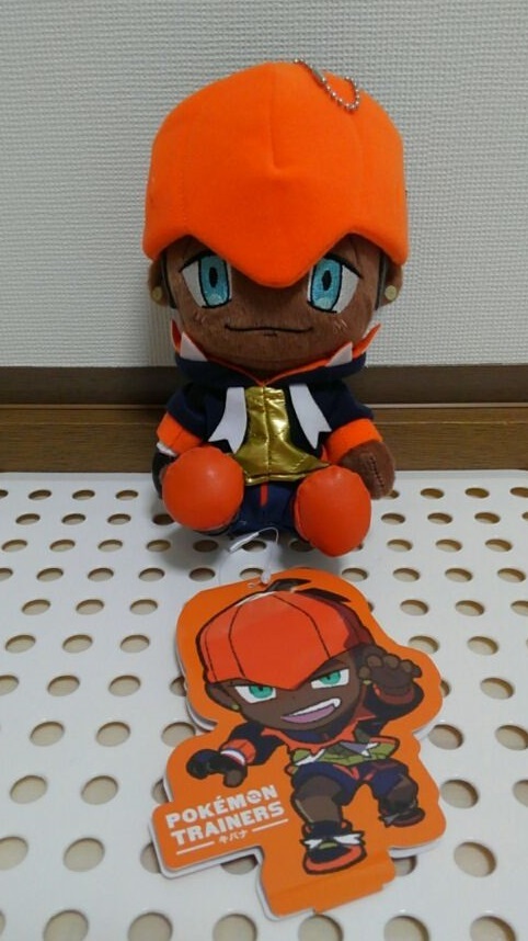 ポケモンセンター☆Pokemon Trainers☆ぬいぐるみ☆キバナ キバナ
