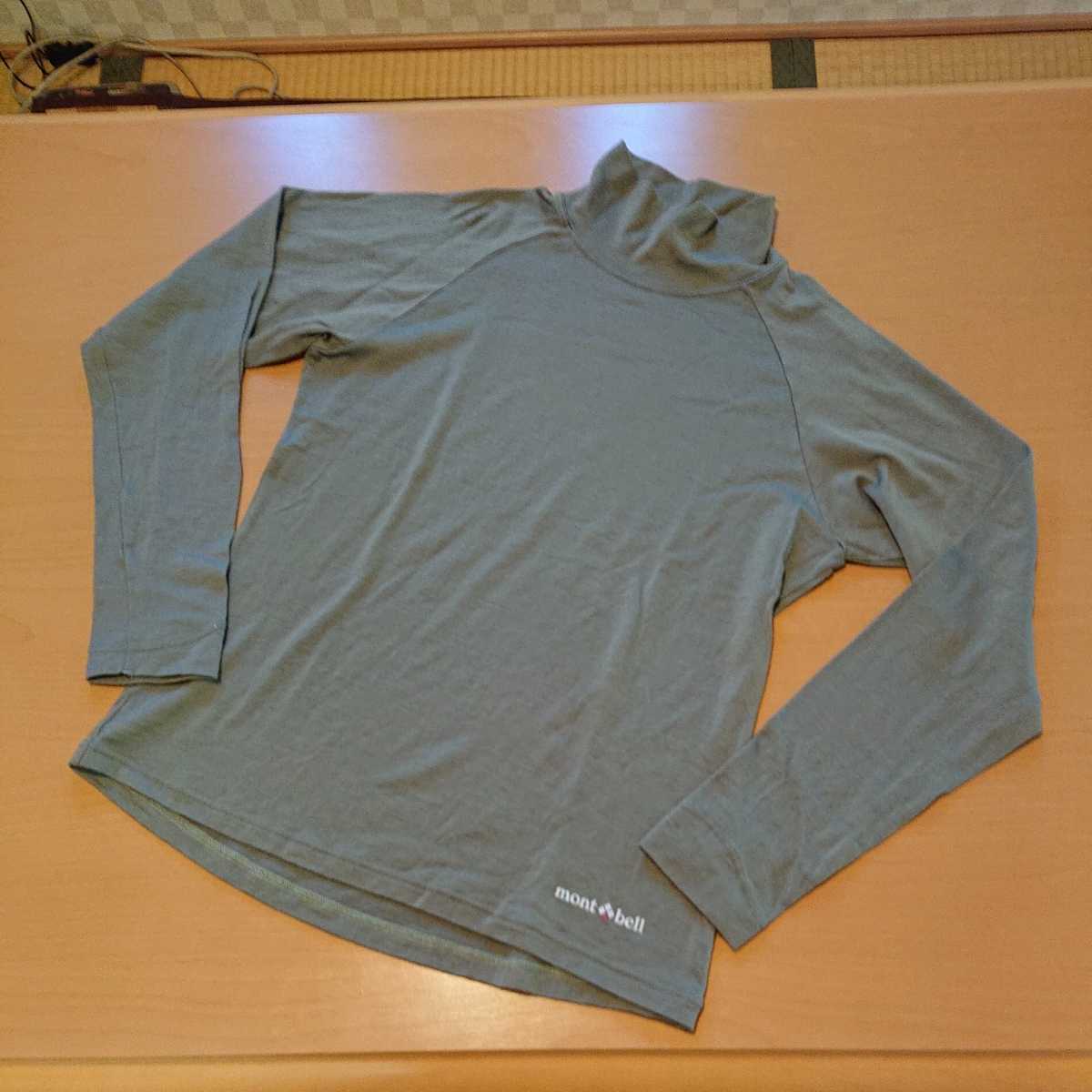 【赤字超特価，限定セール】 モンベル スーパーメリノウール ハイネックシャツ カーキグリーン(女性用)｜売買されたオークション情報、yahooの商品情報をアーカイブ公開 - オークファン 女性用