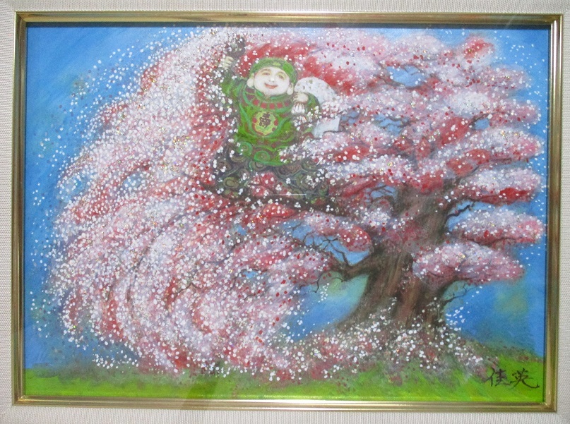 Limited 絵画 花 art 美術品 flower 原画 希少 肉筆 Limited 絵画 花