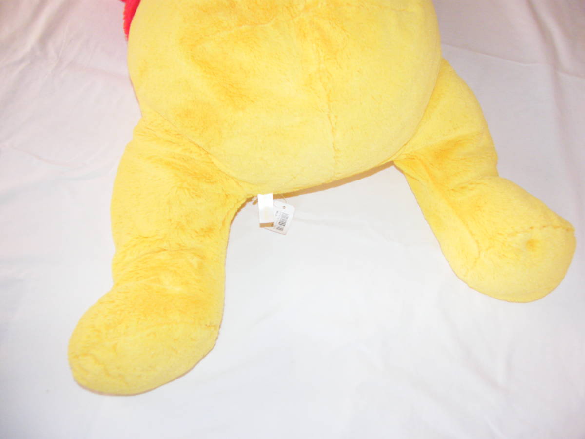 ★TDL 東京ディズニーランド★　Pooh くまのプーさん　大きなふわふわぬいぐるみ くまのプーさん ぬいぐるみ 東京ディズニーランド クリスマス レトロ view