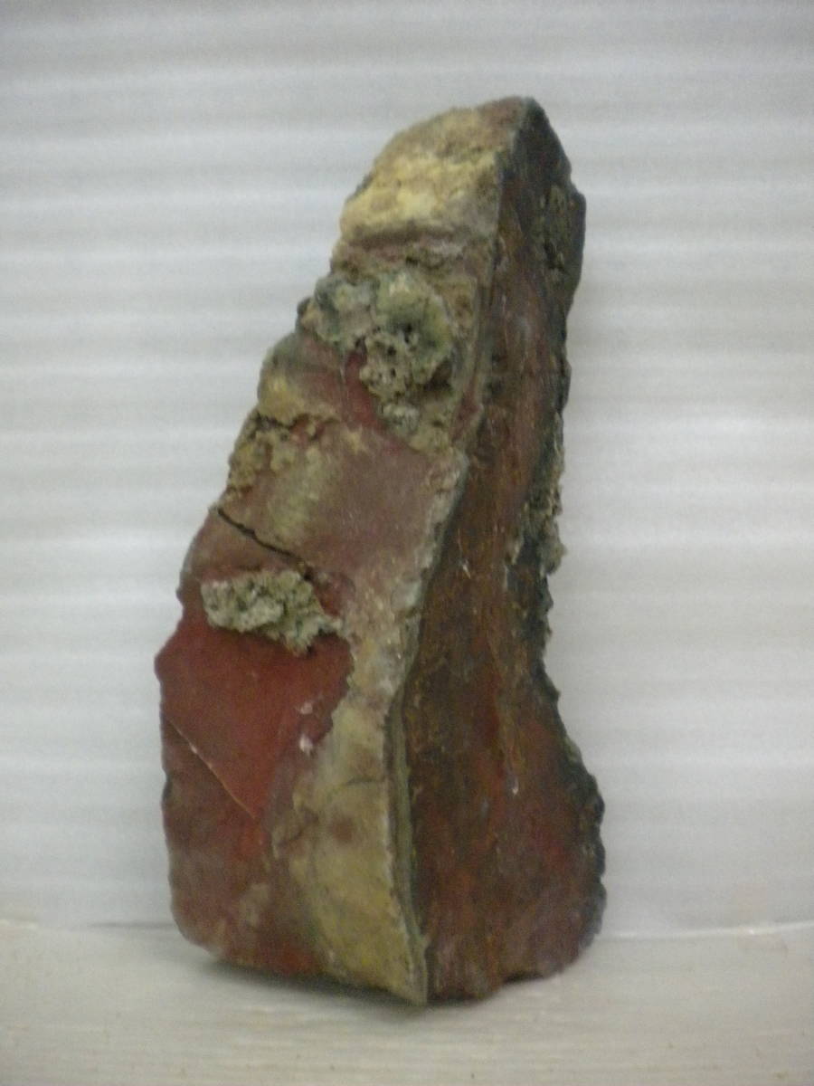 ♯ 鑑賞石（ 嵐渓石 ）【五色石】3.2キロ 幻の銘石 検索 姿石 根尾谷 