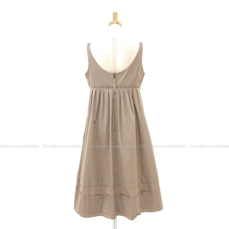 FOXY NEW YORK フォクシー モダンエンパイアドレス 38ベージュ