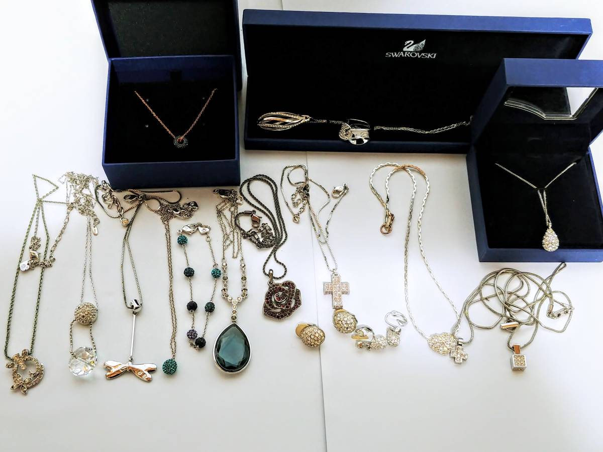 SWAROVSKI社 大量おまとめ リング・ネックレス・ブレスレッド
