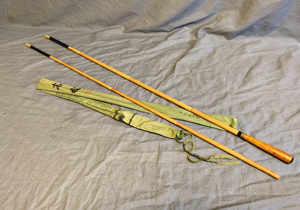 良好品◎G5 忘我 長さ：14尺1寸 継数：5 へら鮒 竹竿 【公式通販】