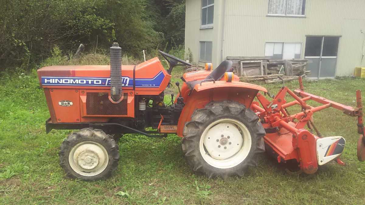 日の本トラクターE154実働中古、売り切り【宮城】_2