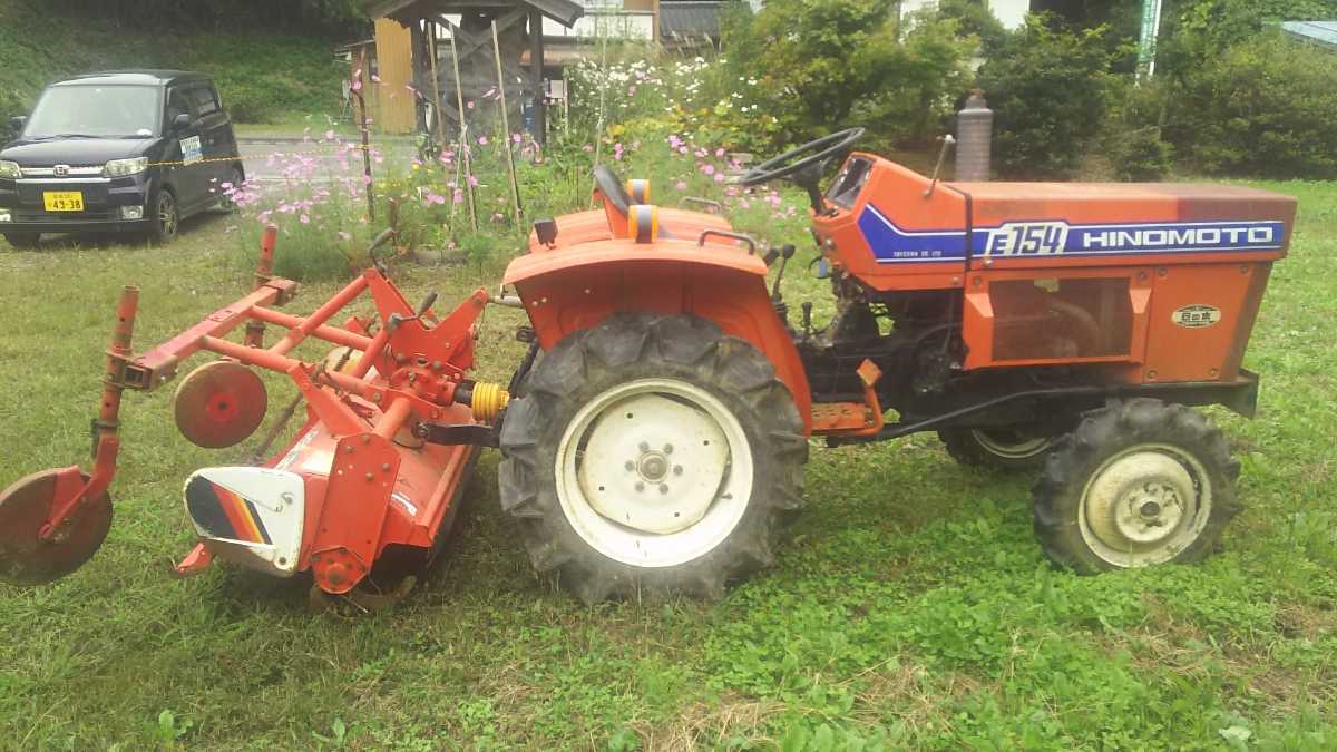 日の本トラクターE154実働中古、売り切り【宮城】_4