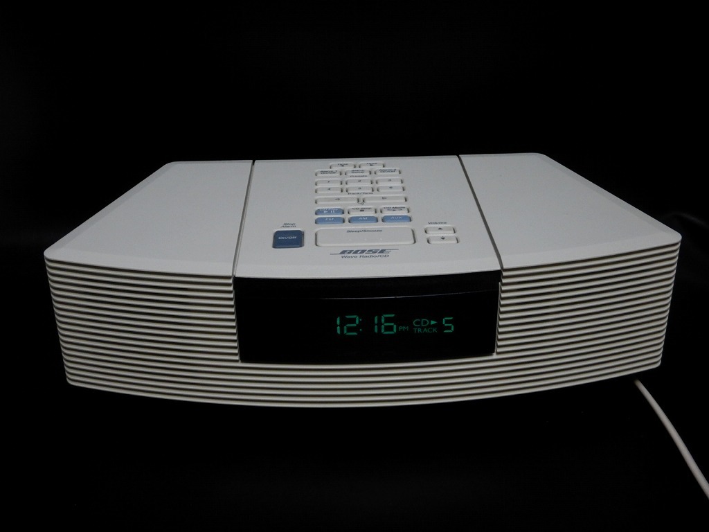 BOSE WAVE Radio CD (アイボリー) リモコン付 動作品 BOSE WAVE Radio