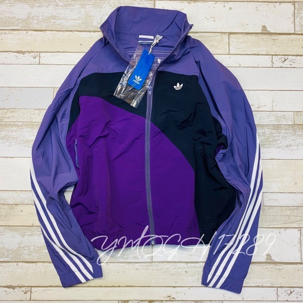 最新作，得価 adidas originals アディダス オリジナルス オフセンター ウインドブレーカー FM1579 紫黒 M(その他)｜売買されたオークション情報、yahooの商品情報をアーカイブ公開 - オークファン その他