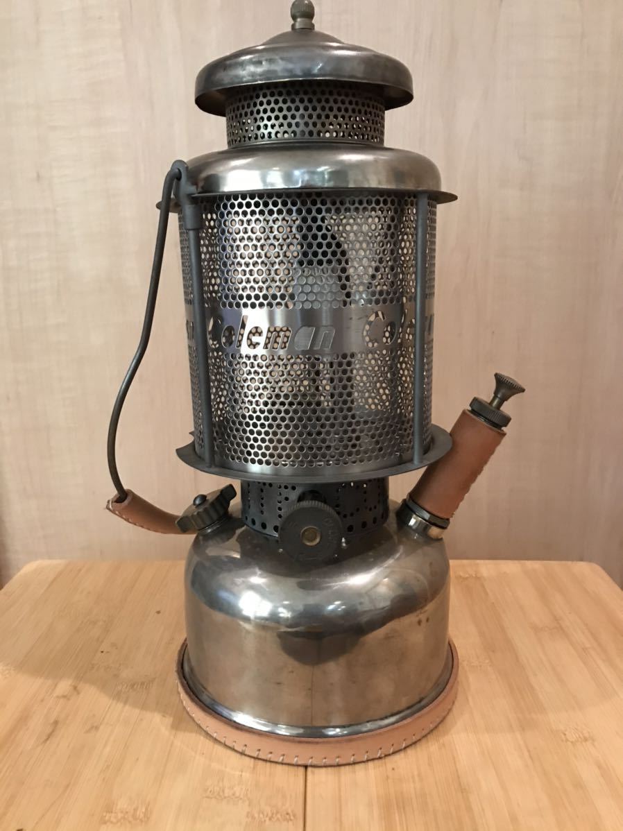 驚きの破格値，SALE コールマン ランタン LQ427 USA 1926年3月 ビンテージ レザーカスタム(ホワイトガソリンランタン)｜売買されたオークション情報、yahooの商品情報をアーカイブ公開 - オークファン ホワイトガソリンランタン