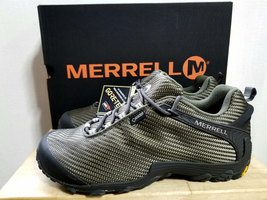 大得価，限定セール 箱付 MERRELL メレル カメレオン7 ストーム ゴアテックス オリーブ 黒 US9 27㎝ gore-tex 登山靴(27.0cm)｜売買されたオークション情報、yahooの商品情報をアーカイブ公開 - オークファン 27.0cm