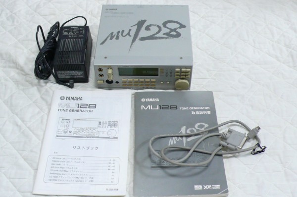 YAMAHA MU128 tone generator 音源モジュール