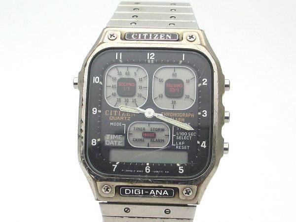 シチズン 腕時計 クォーツ デジアナ アラーム CITIZEN シチズン 初代
