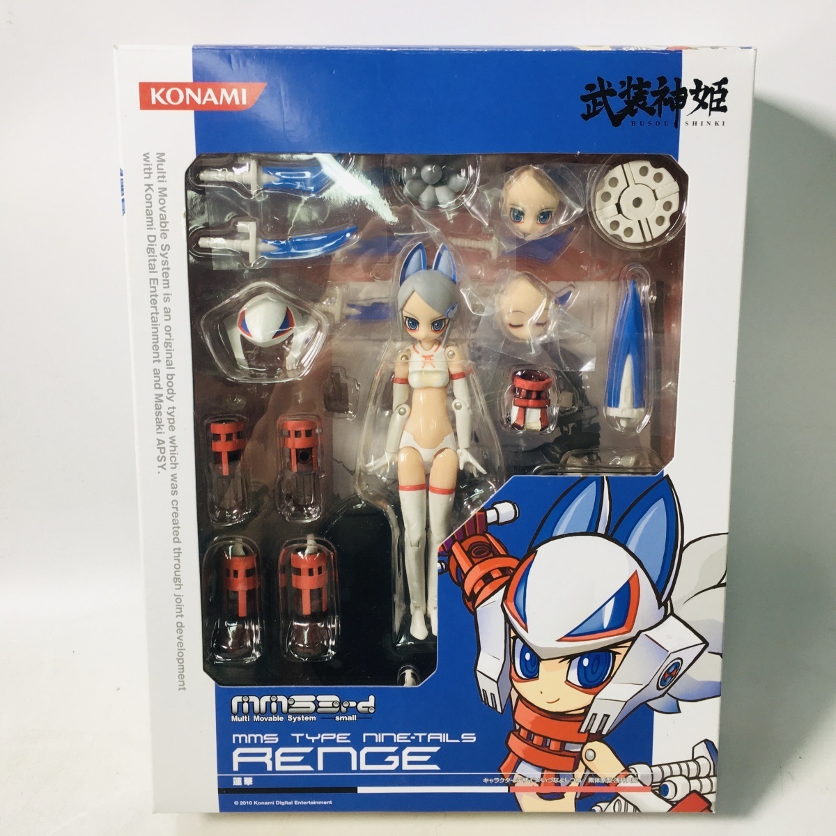 武装神姫 コナミ 蓮華 ジャンク 九尾の狐型MMS MMS3rd KONAMI 中古品