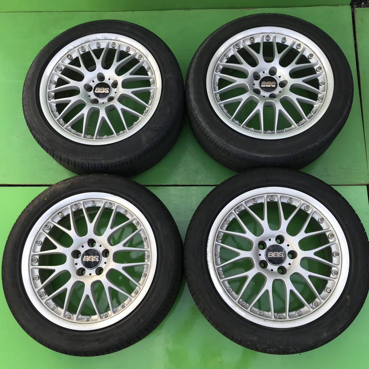 BBS 18インチ RS787 - FORGED リフレッシュを兼ねてシルバーから 