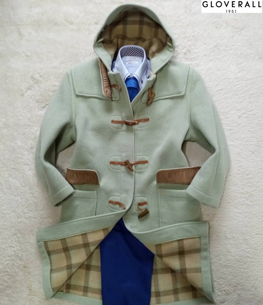 伝統の 色 Gloverall ライトグリーン グロ バ オ ル ダッフルコート サイズｍ メンズ 英国製 ケープショルダー トグルボタン Mサイズ 売買されたオークション情報 Yahooの商品情報をアーカイブ公開 オークファン Aucfan Com