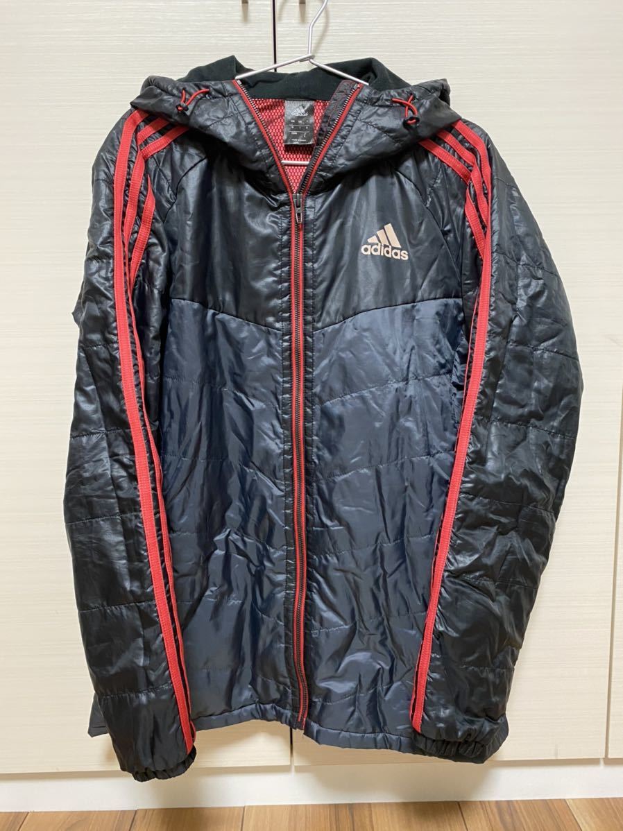 低価，品質保証 adidas brave BH4 アディダス 中綿入りウィンドブレーカー上下セット Lサイズ(アディダス)｜売買されたオークション情報、yahooの商品情報をアーカイブ公開 - オークファン ナイロン