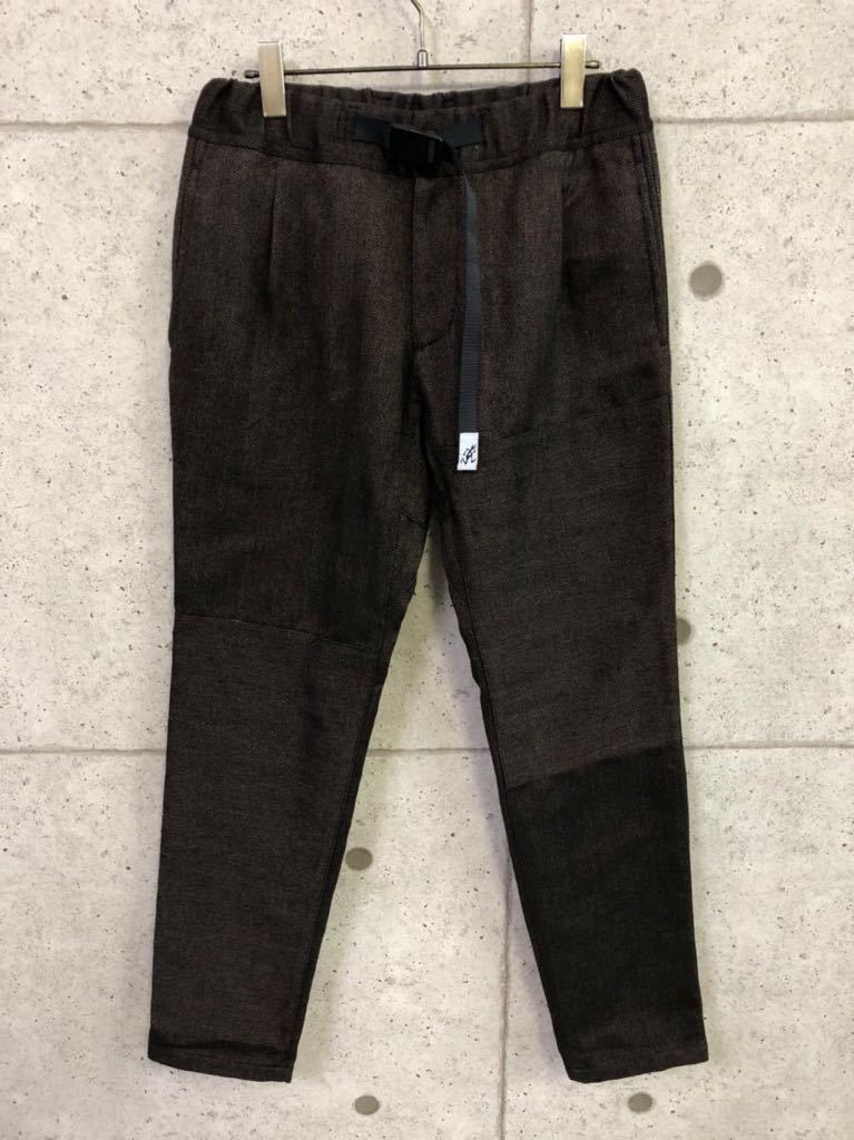 送料無料，新品 GRAMICCI グラミチ TWEEDY HERRINGBONE CRAZY PANTS GMP-18F683 Mサイズ ブラウン系(男性用)｜売買されたオークション情報、yahooの商品情報をアーカイブ公開 - オークファン 男性用