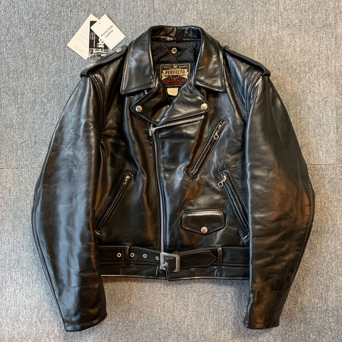 極上品 Schott ショット 613XH ワンスター 40 ホースハイド 馬革 50 