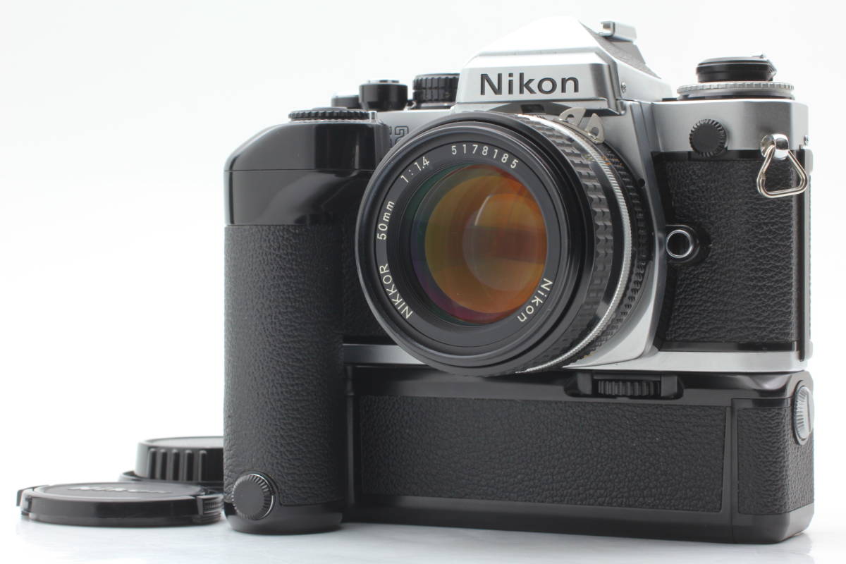 AB品] Nikon ニコン FE2 Silver シルバー Film Camera フィルムカメラ