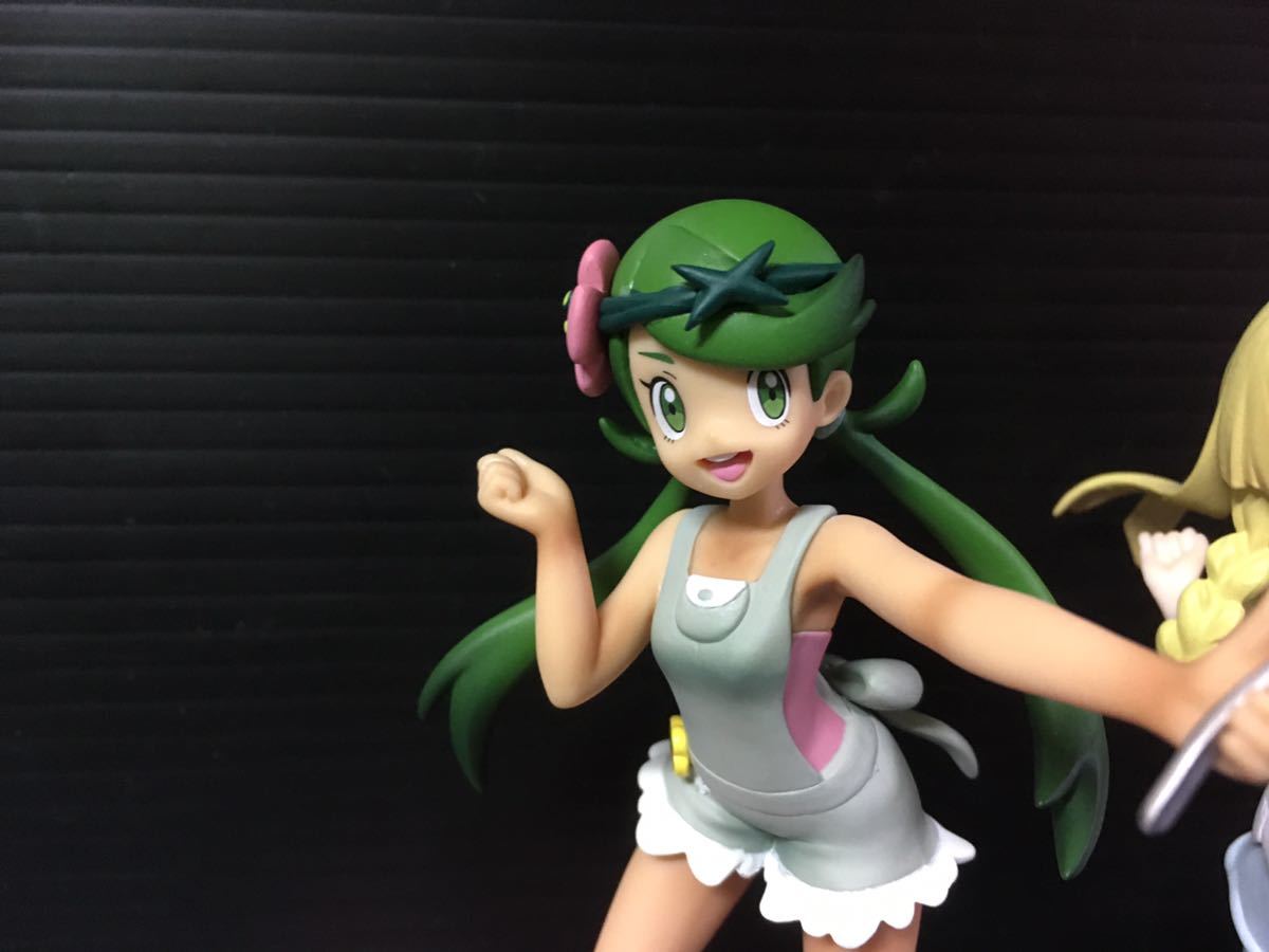 ポケモン フィギュア リーリエ マオ アママイコ シロン アローラロコン