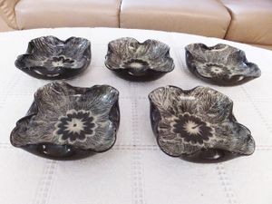 豊瑞軒 現川焼・臥牛窯珍味入小鉢5点