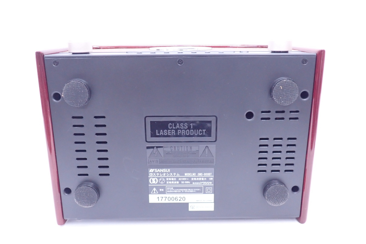 SANSUI CD STEREO SYSTEM SMS-800BT サンスイ CDステレオシステム