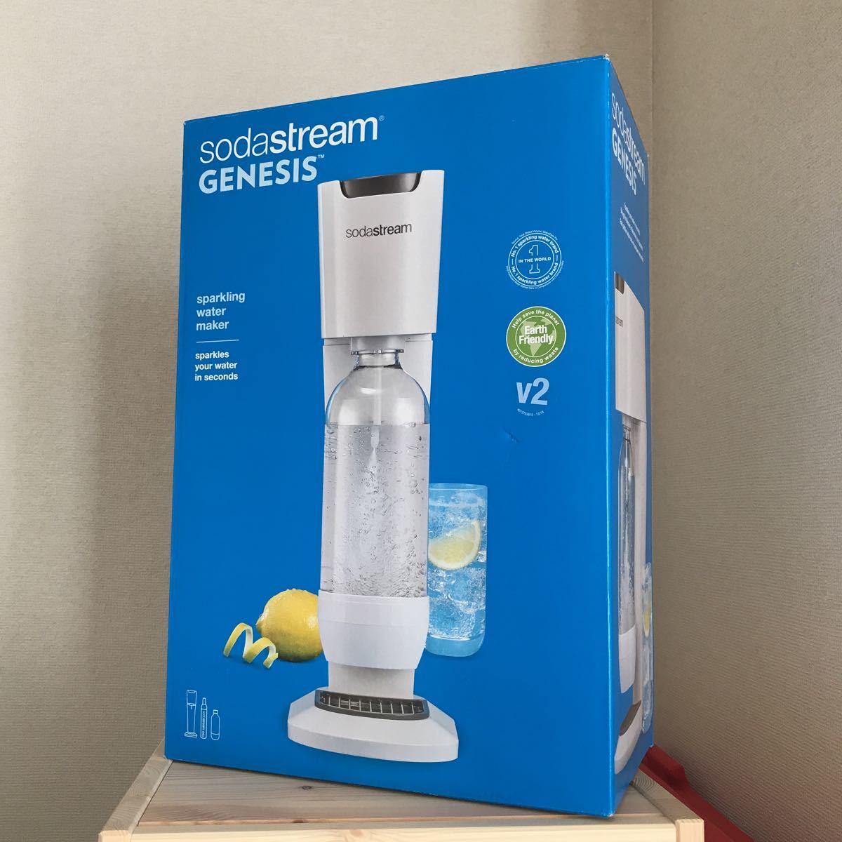 炭酸水メーカー》 ソーダストリーム ジェネシス 白 sodastream GENESIS