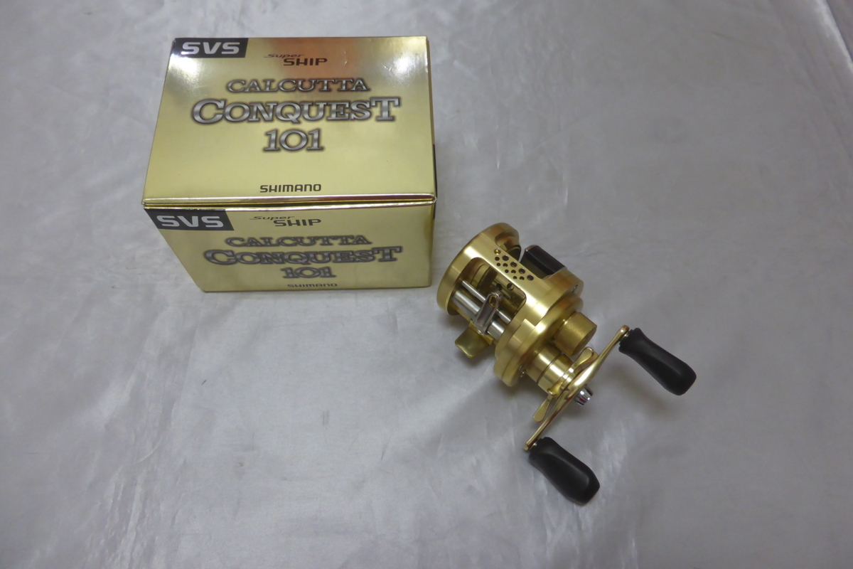  13-2168 SHIMANO シマノ CALCUTTA CONQUEST 101 カルカッタ コンクエスト 品(シマノ)｜売買されたオークション情報、yahooの商品情報をアーカイブ公開 - オークファン シマノ