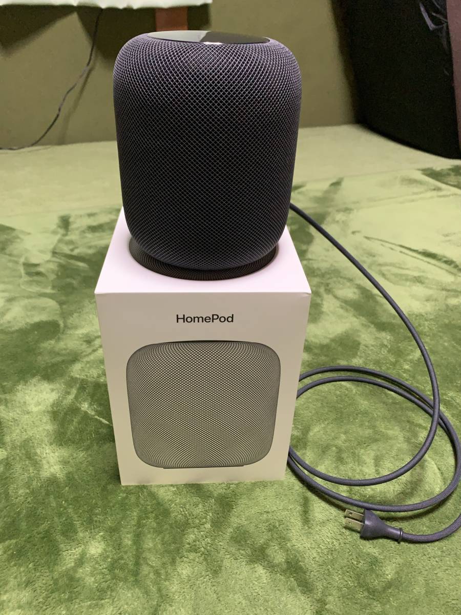 Apple HomePod Space Gray 公式通販 スペースグレー スペースグレイ