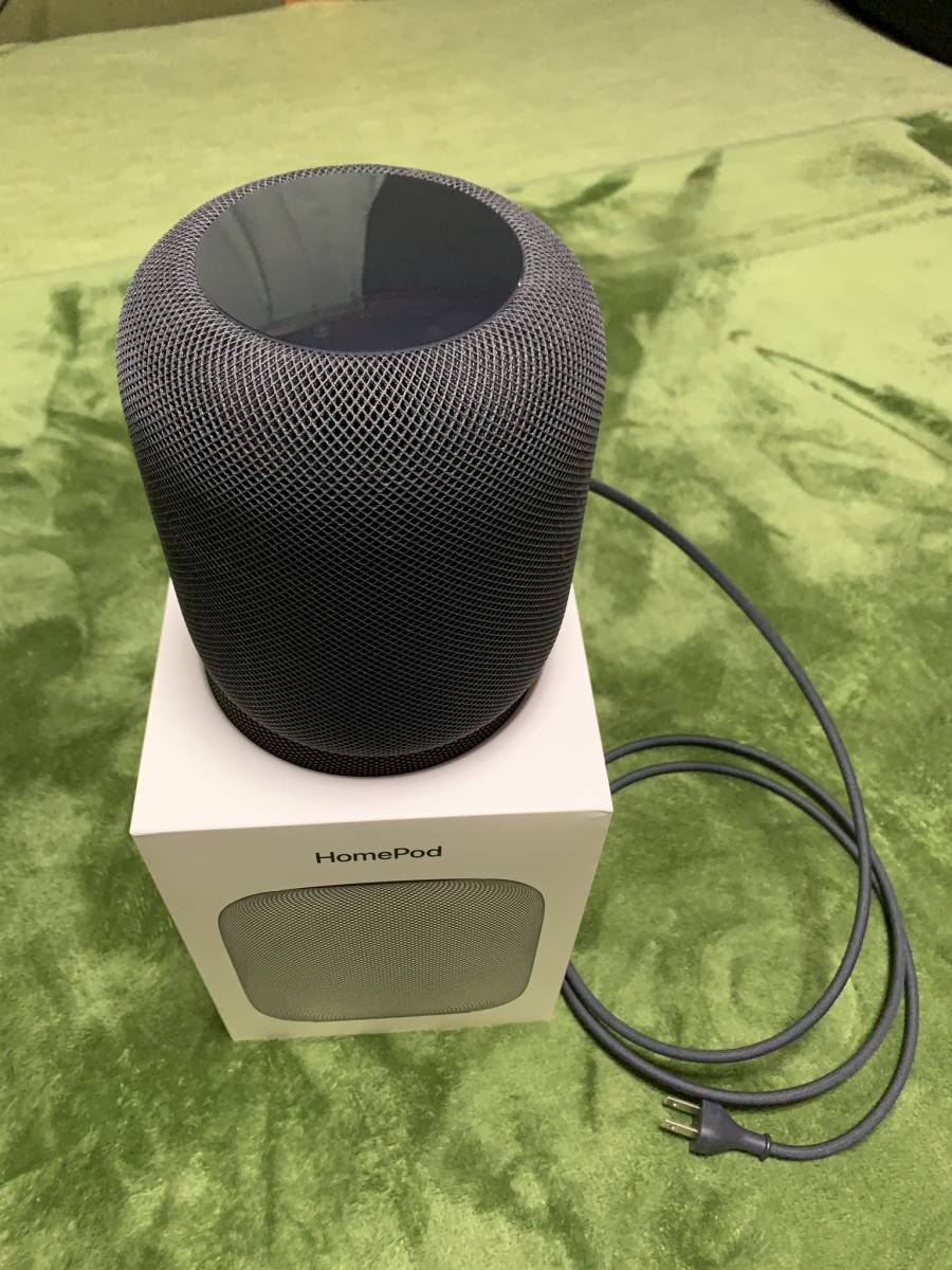 Apple HomePod Space Gray 公式通販 スペースグレー スペースグレイ