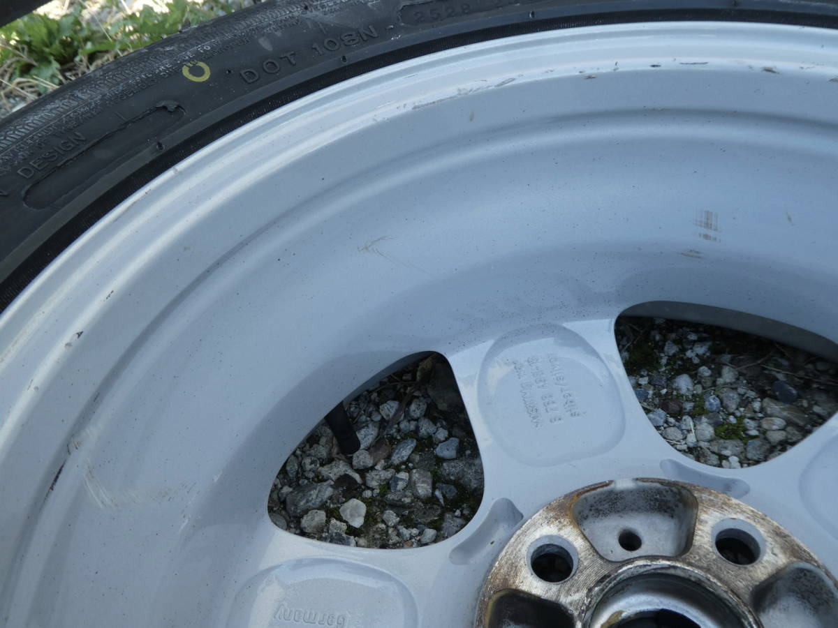 BMW ミニ R53 R50 スタッドレスタイヤ 195/55R15 5.5J R56 R55流用 