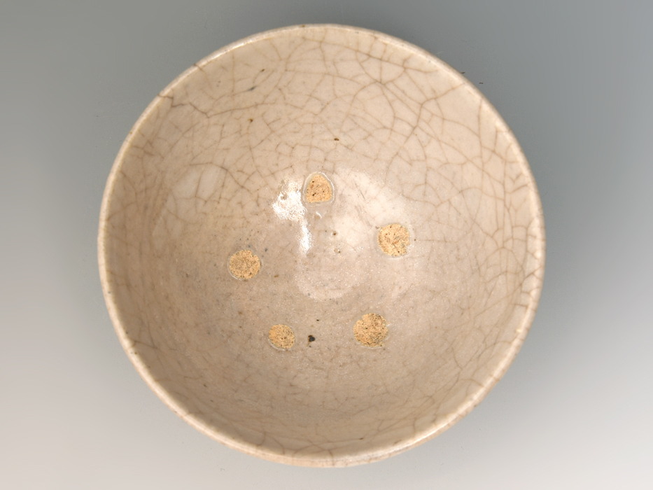 李朝 御本茶碗 作者不明 桐箱 茶道具 b9340o