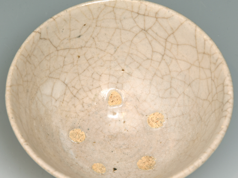 李朝 御本茶碗 作者不明 桐箱 茶道具 b9340o